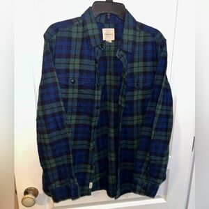American Eagle Plaid Flannel Shirt. Size large